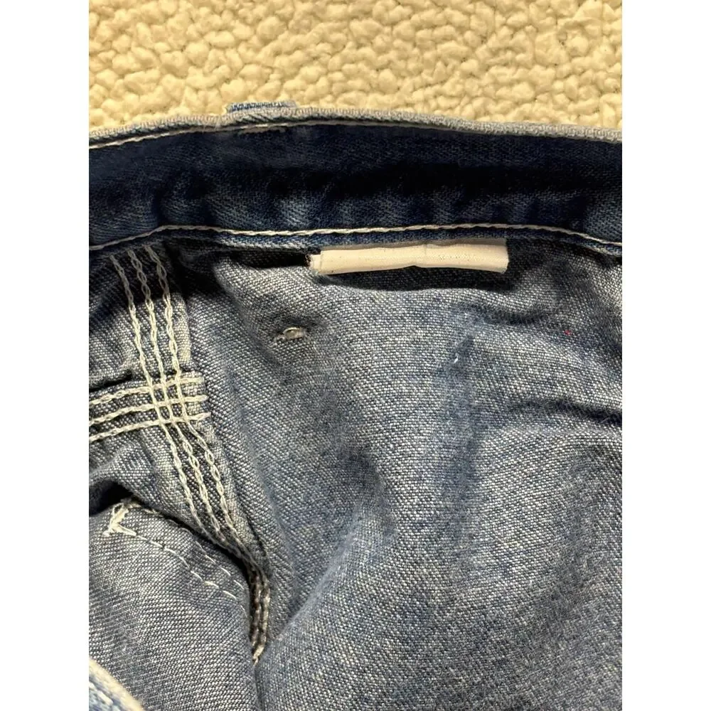 Dickies Shorts 31 Mens Carpenter Denim Jorts Baggy Workwear Classic Y2K 2000s